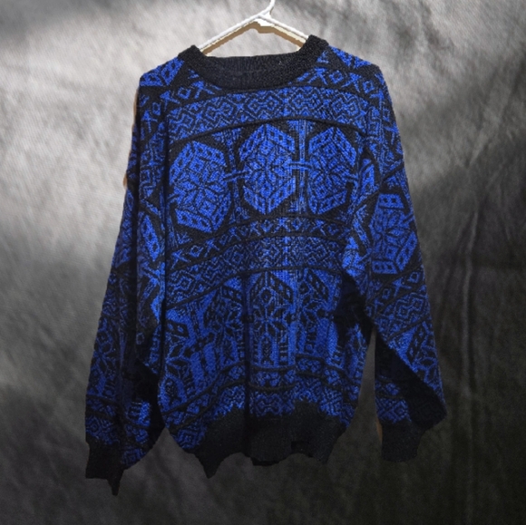 80s Obermeyer Knit Ski Sweater - Picture 2 of 6